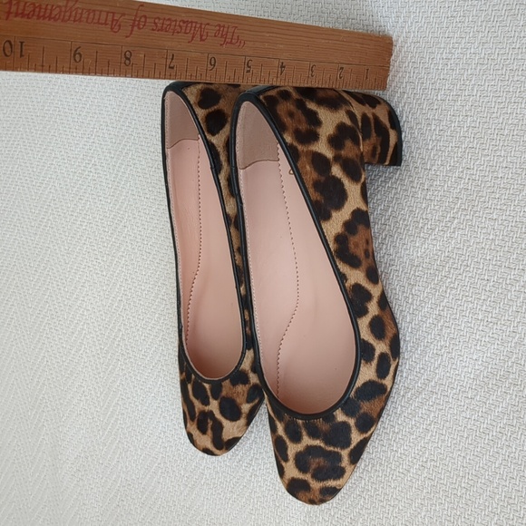 J crew block heel pumps, size 5.5 - Picture 5 of 8